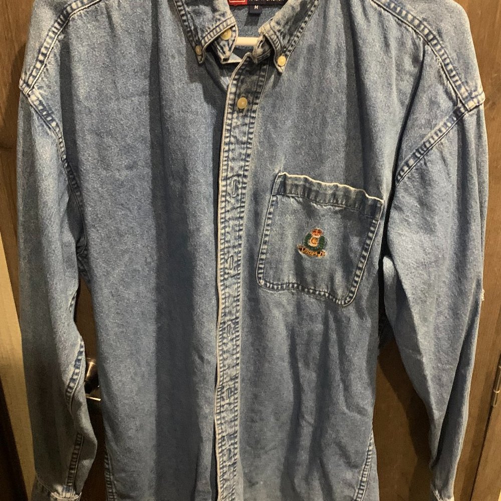 Chaps Blue Jean Shirt
